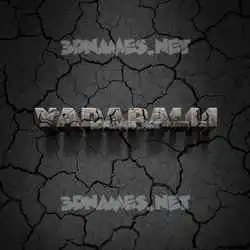 vadapalli in Cracked Stone style - 3D name wallpaper