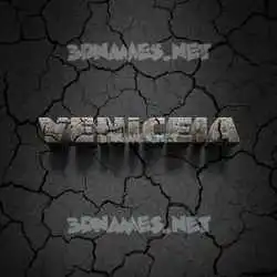 veniceia in Cracked Stone style - 3D name wallpaper