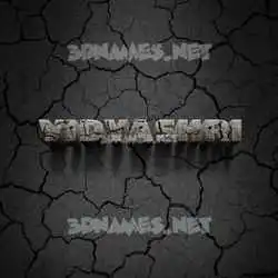 vidyashri in Cracked Stone style - 3D name wallpaper