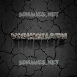 vishwnath in Cracked Stone style - 3D name wallpaper