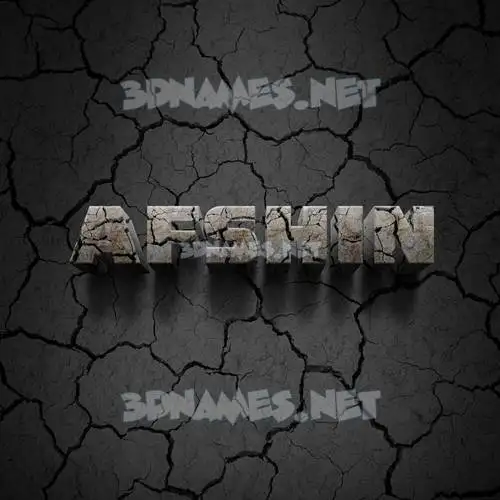 afshin in Cracked Stone style - 3D name wallpaper afshin in Cracked Stone style - 3D name wallpaper