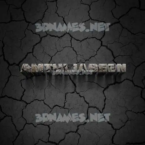 amtuljabeen in Cracked Stone style - 3D name wallpaper amtuljabeen in Cracked Stone style - 3D name wallpaper
