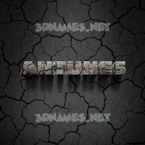 antunes in Cracked Stone style - 3D name wallpaper antunes in Cracked Stone style - 3D name wallpaper