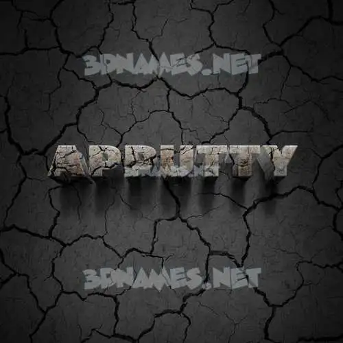 apputty in Cracked Stone style - 3D name wallpaper apputty in Cracked Stone style - 3D name wallpaper
