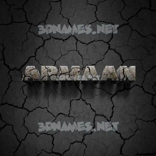 armaan in Cracked Stone style - 3D name wallpaper armaan in Cracked Stone style - 3D name wallpaper
