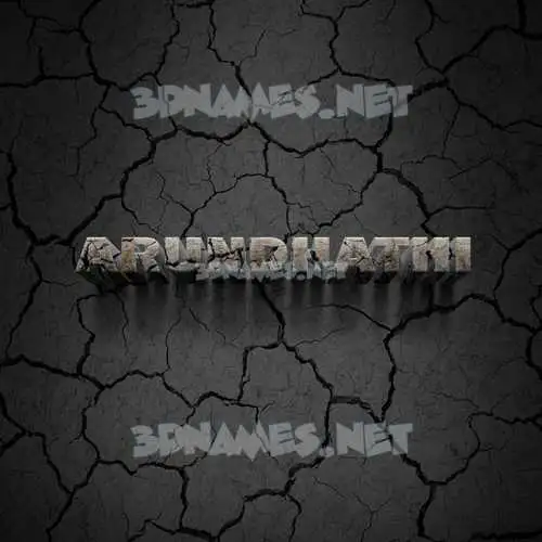 arundhathi in Cracked Stone style - 3D name wallpaper arundhathi in Cracked Stone style - 3D name wallpaper