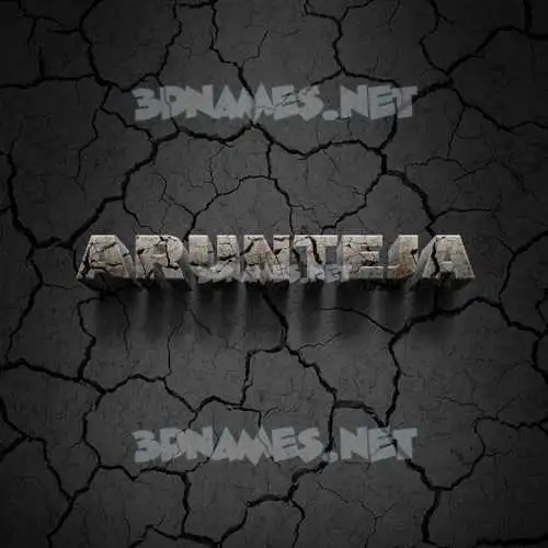 arunteja in Cracked Stone style - 3D name wallpaper arunteja in Cracked Stone style - 3D name wallpaper
