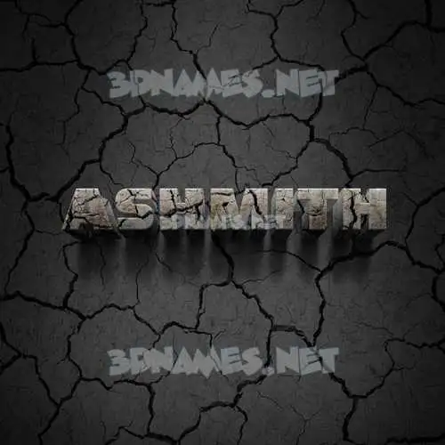 ashmith in Cracked Stone style - 3D name wallpaper ashmith in Cracked Stone style - 3D name wallpaper