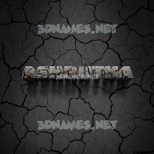 ashrutha in Cracked Stone style - 3D name wallpaper ashrutha in Cracked Stone style - 3D name wallpaper