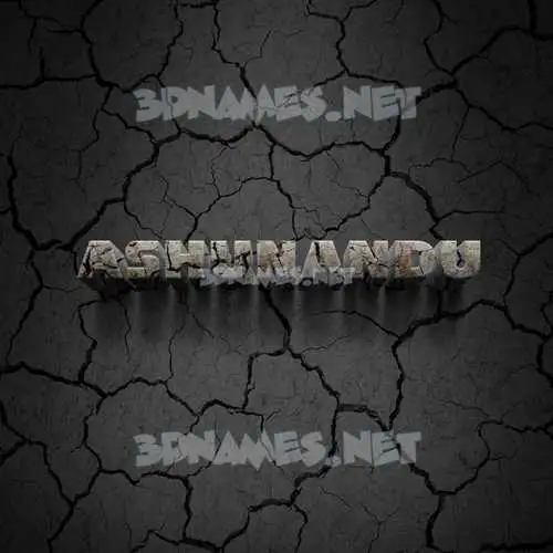 ashunandu in Cracked Stone style - 3D name wallpaper ashunandu in Cracked Stone style - 3D name wallpaper