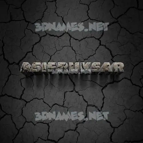 asifruksar in Cracked Stone style - 3D name wallpaper asifruksar in Cracked Stone style - 3D name wallpaper