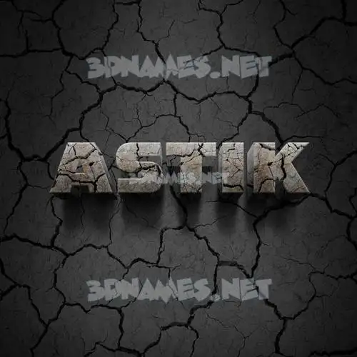 astik in Cracked Stone style - 3D name wallpaper astik in Cracked Stone style - 3D name wallpaper