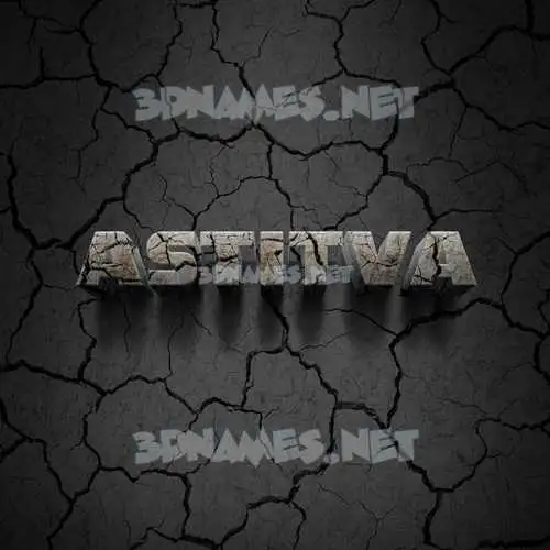 astitva in Cracked Stone style - 3D name wallpaper astitva in Cracked Stone style - 3D name wallpaper