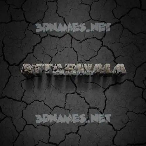 attarwala in Cracked Stone style - 3D name wallpaper attarwala in Cracked Stone style - 3D name wallpaper