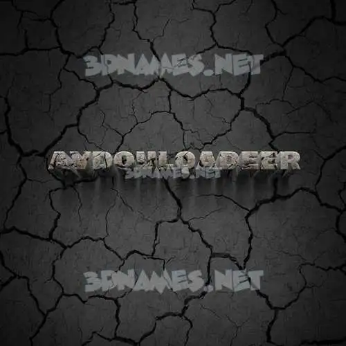 avdoulqadeer in Cracked Stone style - 3D name wallpaper avdoulqadeer in Cracked Stone style - 3D name wallpaper