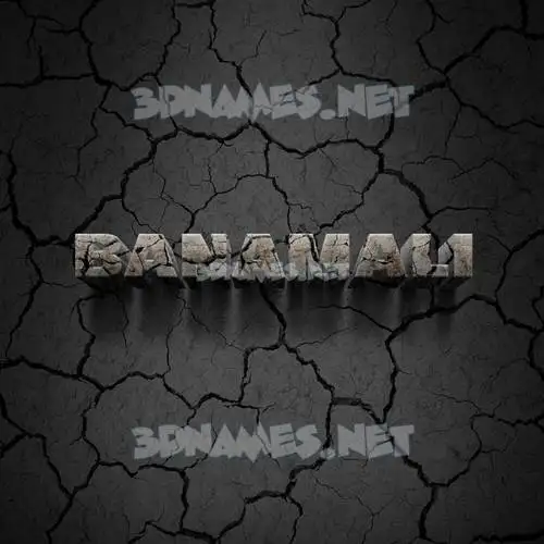 banamali in Cracked Stone style - 3D name wallpaper banamali in Cracked Stone style - 3D name wallpaper