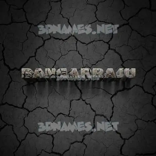 bangarraju in Cracked Stone style - 3D name wallpaper bangarraju in Cracked Stone style - 3D name wallpaper