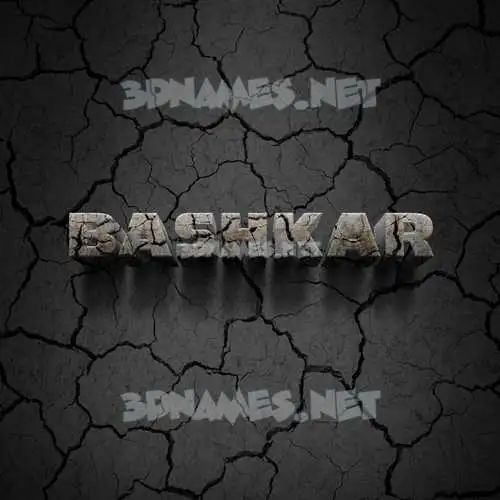 bashkar in Cracked Stone style - 3D name wallpaper bashkar in Cracked Stone style - 3D name wallpaper