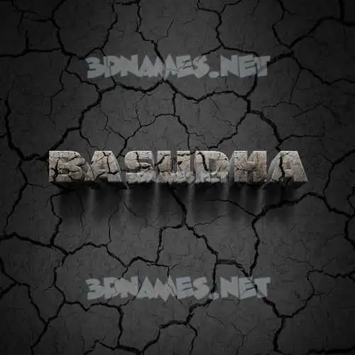 basudha in Cracked Stone style - 3D name wallpaper basudha in Cracked Stone style - 3D name wallpaper