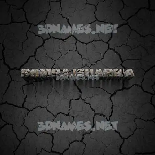 bhmrajsharma in Cracked Stone style - 3D name wallpaper bhmrajsharma in Cracked Stone style - 3D name wallpaper