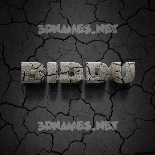 biddu in Cracked Stone style - 3D name wallpaper biddu in Cracked Stone style - 3D name wallpaper