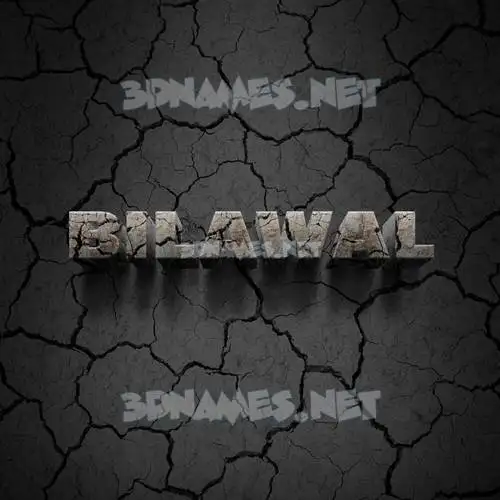 bilawal in Cracked Stone style - 3D name wallpaper bilawal in Cracked Stone style - 3D name wallpaper