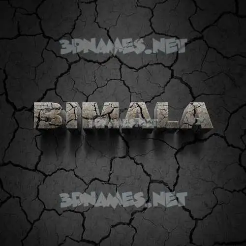 bimala in Cracked Stone style - 3D name wallpaper bimala in Cracked Stone style - 3D name wallpaper