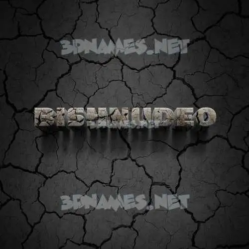bishnudeo in Cracked Stone style - 3D name wallpaper bishnudeo in Cracked Stone style - 3D name wallpaper