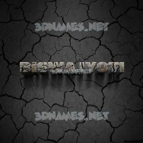 biswajyoti in Cracked Stone style - 3D name wallpaper biswajyoti in Cracked Stone style - 3D name wallpaper