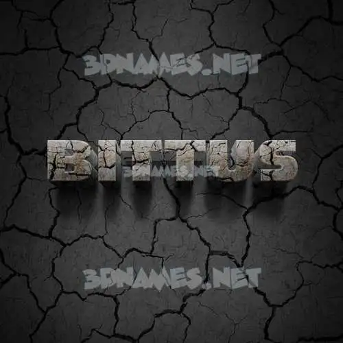 bittus in Cracked Stone style - 3D name wallpaper bittus in Cracked Stone style - 3D name wallpaper