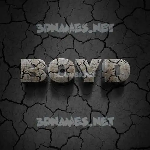 boyd in Cracked Stone style - 3D name wallpaper boyd in Cracked Stone style - 3D name wallpaper