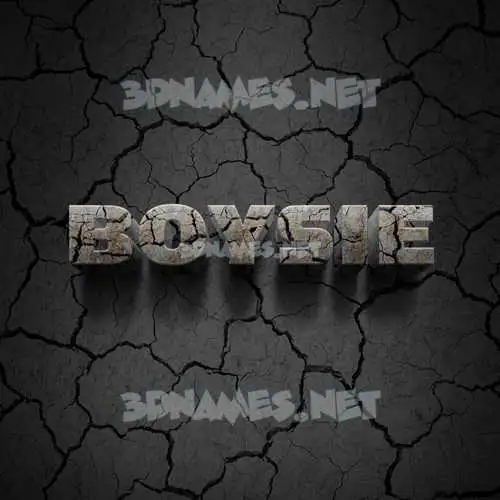 boysie in Cracked Stone style - 3D name wallpaper boysie in Cracked Stone style - 3D name wallpaper