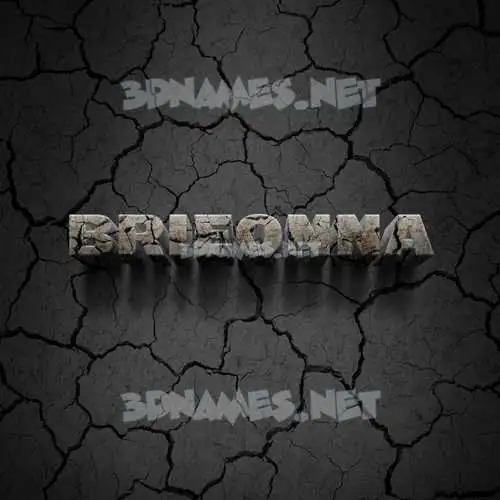 brieonna in Cracked Stone style - 3D name wallpaper brieonna in Cracked Stone style - 3D name wallpaper