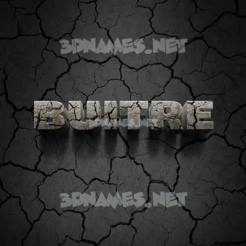 buitre in Cracked Stone style - 3D name wallpaper buitre in Cracked Stone style - 3D name wallpaper