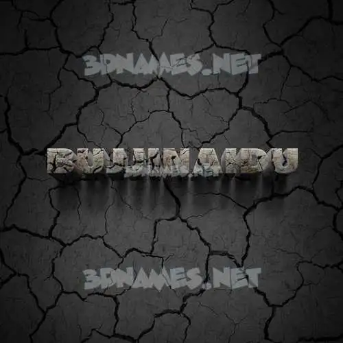bujjinaidu in Cracked Stone style - 3D name wallpaper bujjinaidu in Cracked Stone style - 3D name wallpaper