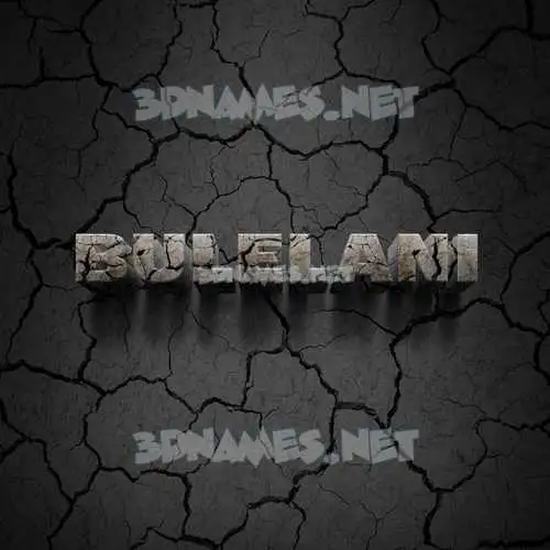 bulelani in Cracked Stone style - 3D name wallpaper bulelani in Cracked Stone style - 3D name wallpaper