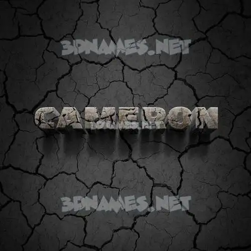 cameron in Cracked Stone style - 3D name wallpaper cameron in Cracked Stone style - 3D name wallpaper
