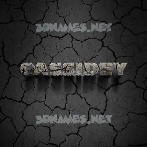 cassidey in Cracked Stone style - 3D name wallpaper cassidey in Cracked Stone style - 3D name wallpaper