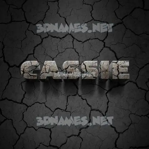cassie in Cracked Stone style - 3D name wallpaper cassie in Cracked Stone style - 3D name wallpaper