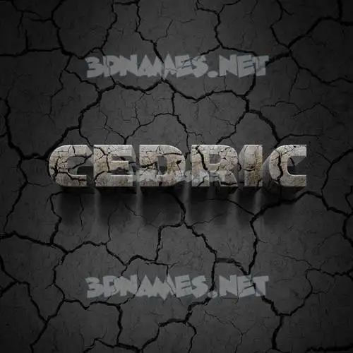 cedric in Cracked Stone style - 3D name wallpaper cedric in Cracked Stone style - 3D name wallpaper