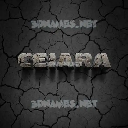 ceiara in Cracked Stone style - 3D name wallpaper ceiara in Cracked Stone style - 3D name wallpaper