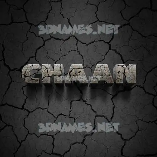 chaan in Cracked Stone style - 3D name wallpaper chaan in Cracked Stone style - 3D name wallpaper