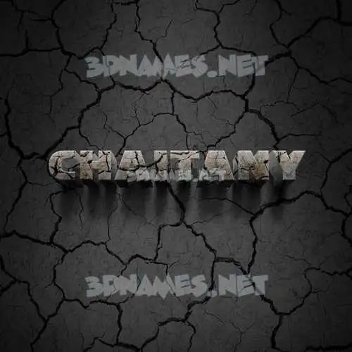 chaitany in Cracked Stone style - 3D name wallpaper chaitany in Cracked Stone style - 3D name wallpaper