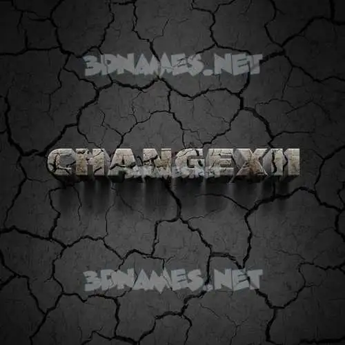 changexii in Cracked Stone style - 3D name wallpaper changexii in Cracked Stone style - 3D name wallpaper
