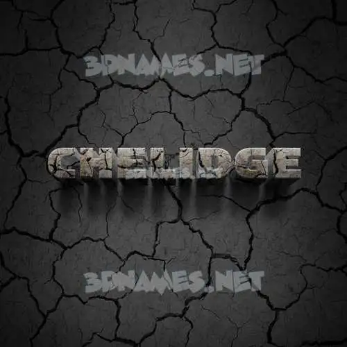 chelidge in Cracked Stone style - 3D name wallpaper chelidge in Cracked Stone style - 3D name wallpaper