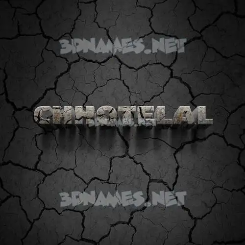 chhotelal in Cracked Stone style - 3D name wallpaper chhotelal in Cracked Stone style - 3D name wallpaper