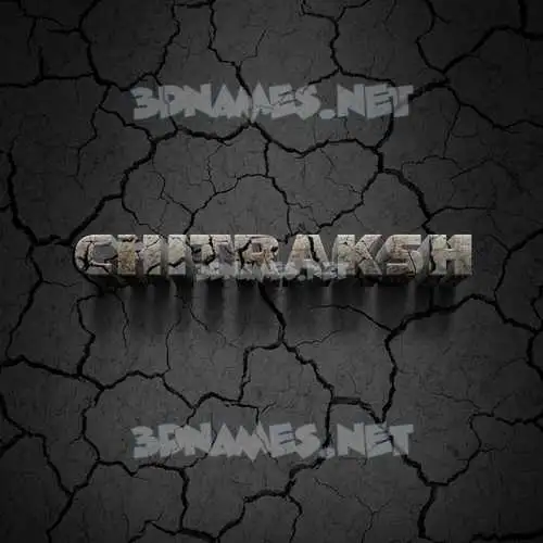 chitraksh in Cracked Stone style - 3D name wallpaper chitraksh in Cracked Stone style - 3D name wallpaper