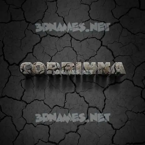 corrinna in Cracked Stone style - 3D name wallpaper corrinna in Cracked Stone style - 3D name wallpaper