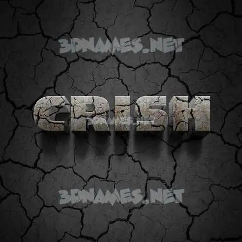 crish in Cracked Stone style - 3D name wallpaper crish in Cracked Stone style - 3D name wallpaper