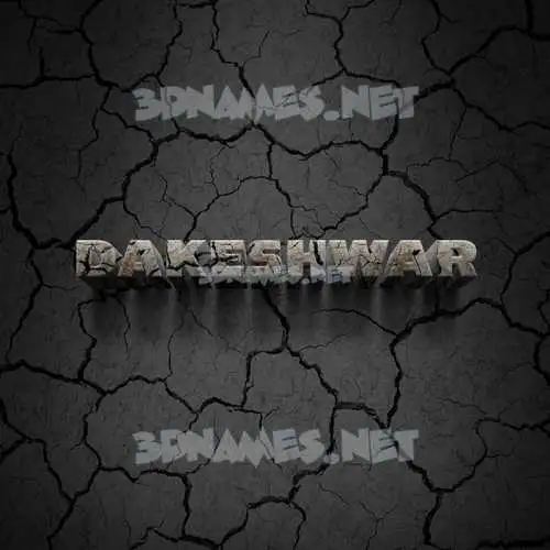 dakeshwar in Cracked Stone style - 3D name wallpaper dakeshwar in Cracked Stone style - 3D name wallpaper